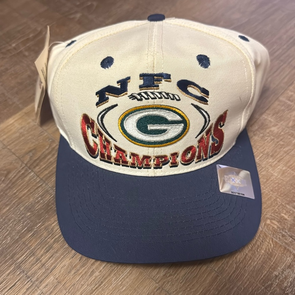 Vintage Green Bay Packers NFC Champion Hat